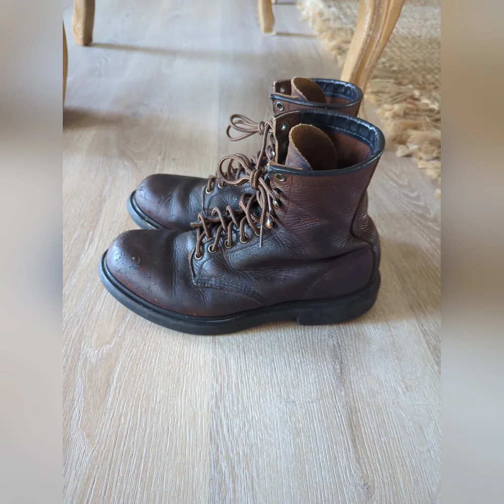 Red Wing Shoes vintage red